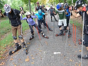 Skike Aufbaukurs:1zu1-Technik im Trockentraining