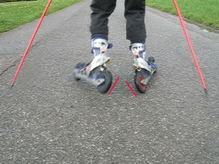 Skike Technik Tipps - Fehler auf Skikes nach innen zu knicken