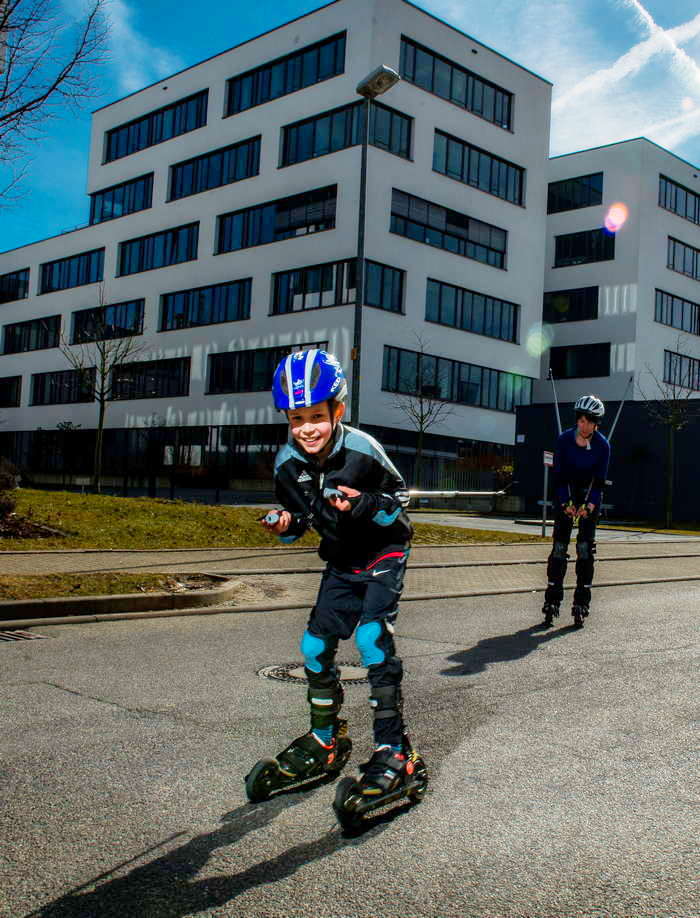 Skiken mit perfekter Stocktechnik_