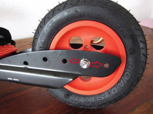 Skike v07 plus Radstand Vorderrad 