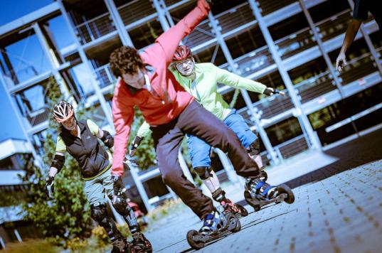 Training-Außenkante-Skikes