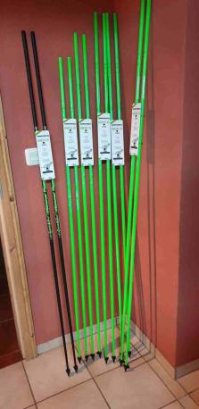 Komperdell-Stöcke zum Zuschnitt bereit Komperdell-Stöcke zum Zuschnitt bereit